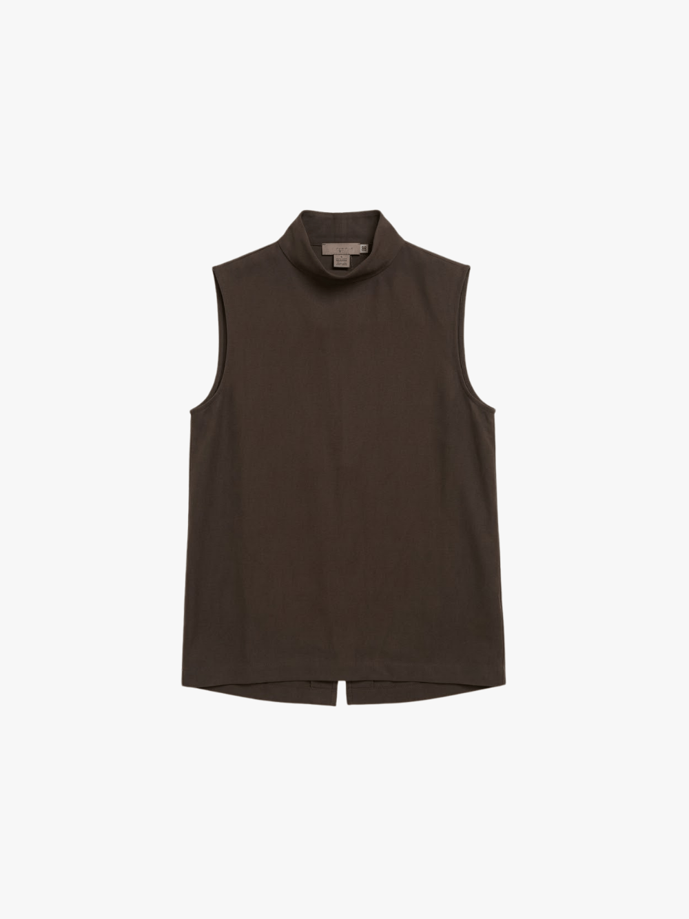 Christian Wijnants Tikolas Sleeveless Top Braun Damen