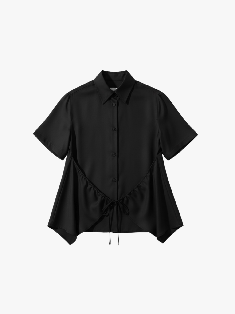 Christian Wijnants Hemd mit Schnürung Schwarz Damen