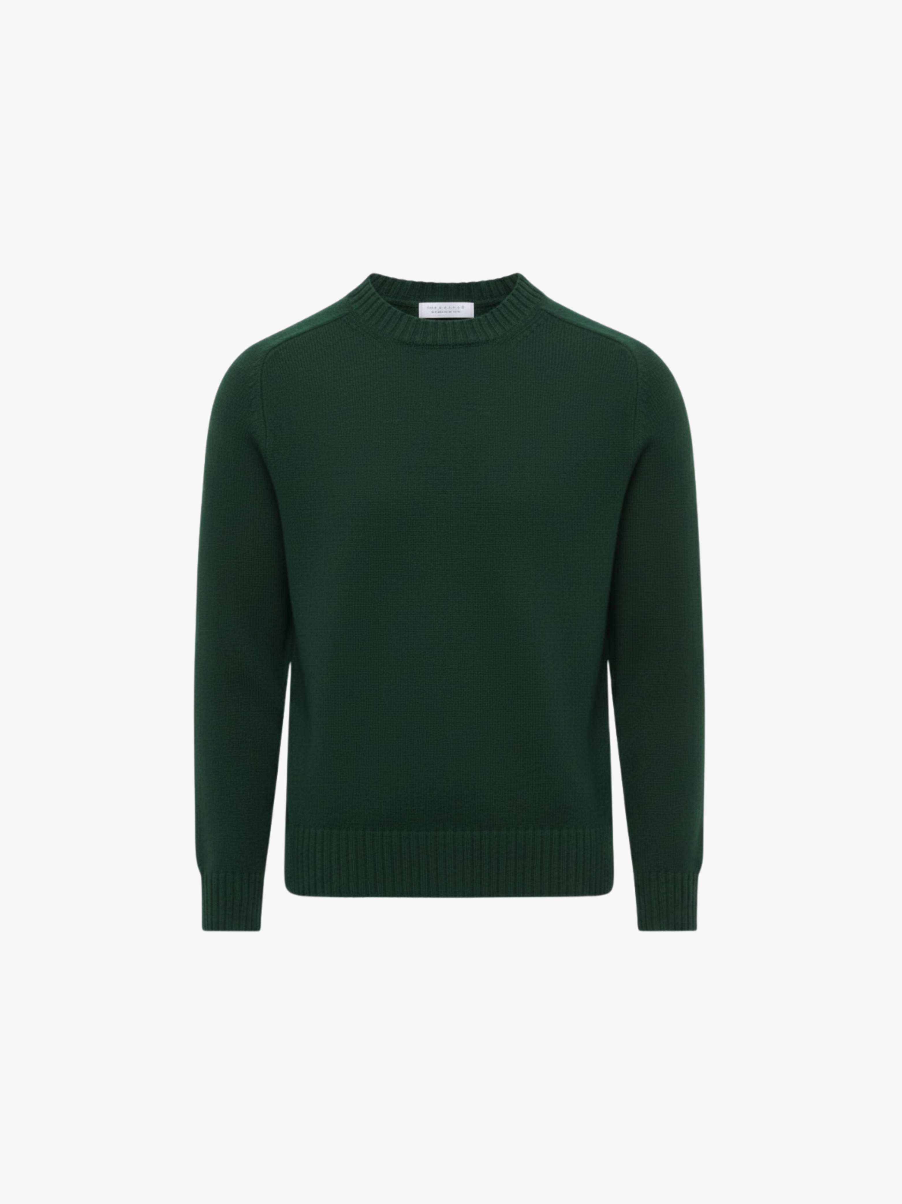 Gabriela Hearst Francesco Kaschmir Strickpullover Grün Herren