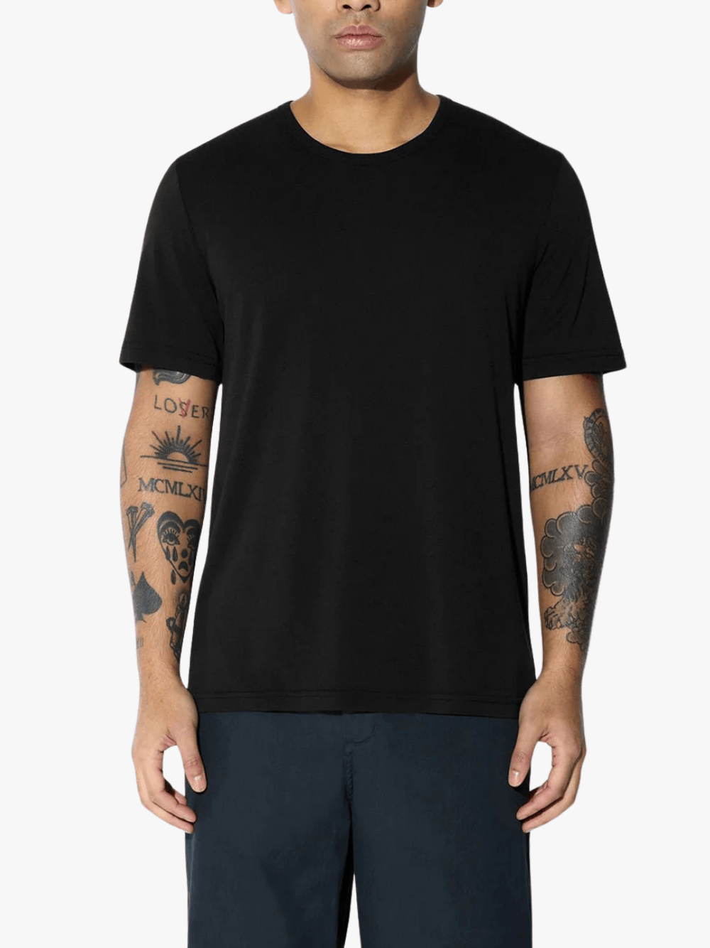 CDLP Midweight Black Herren‑T‑Shirt