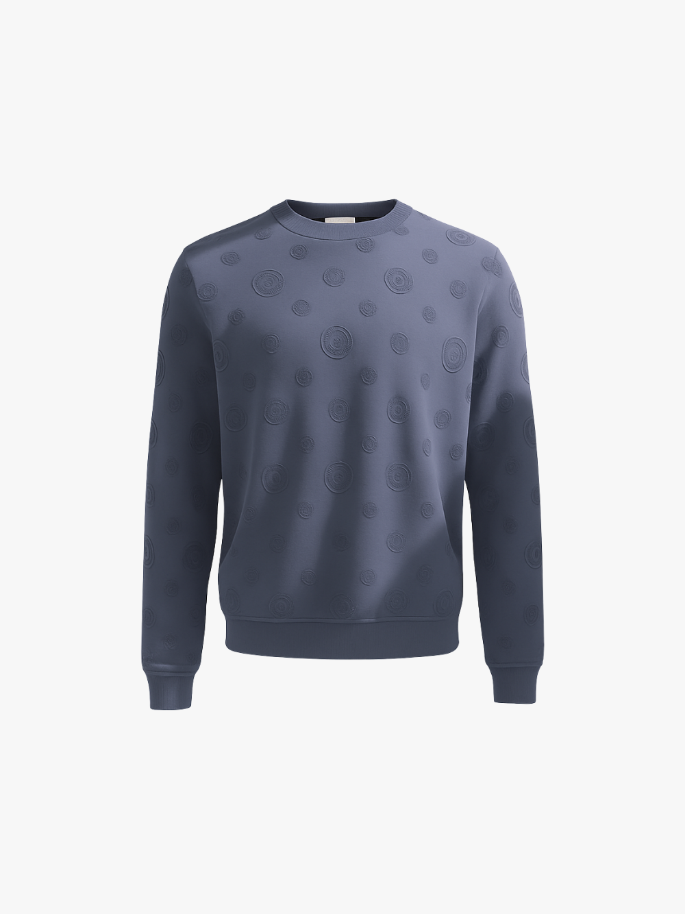 Casablanca Sweater with Monograms Navy Men