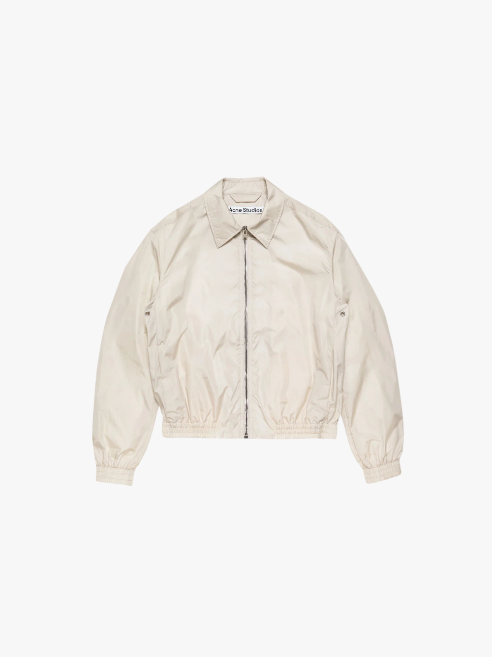 Acne Studios Technische Jacke Mit Logo Light Taupe Herren