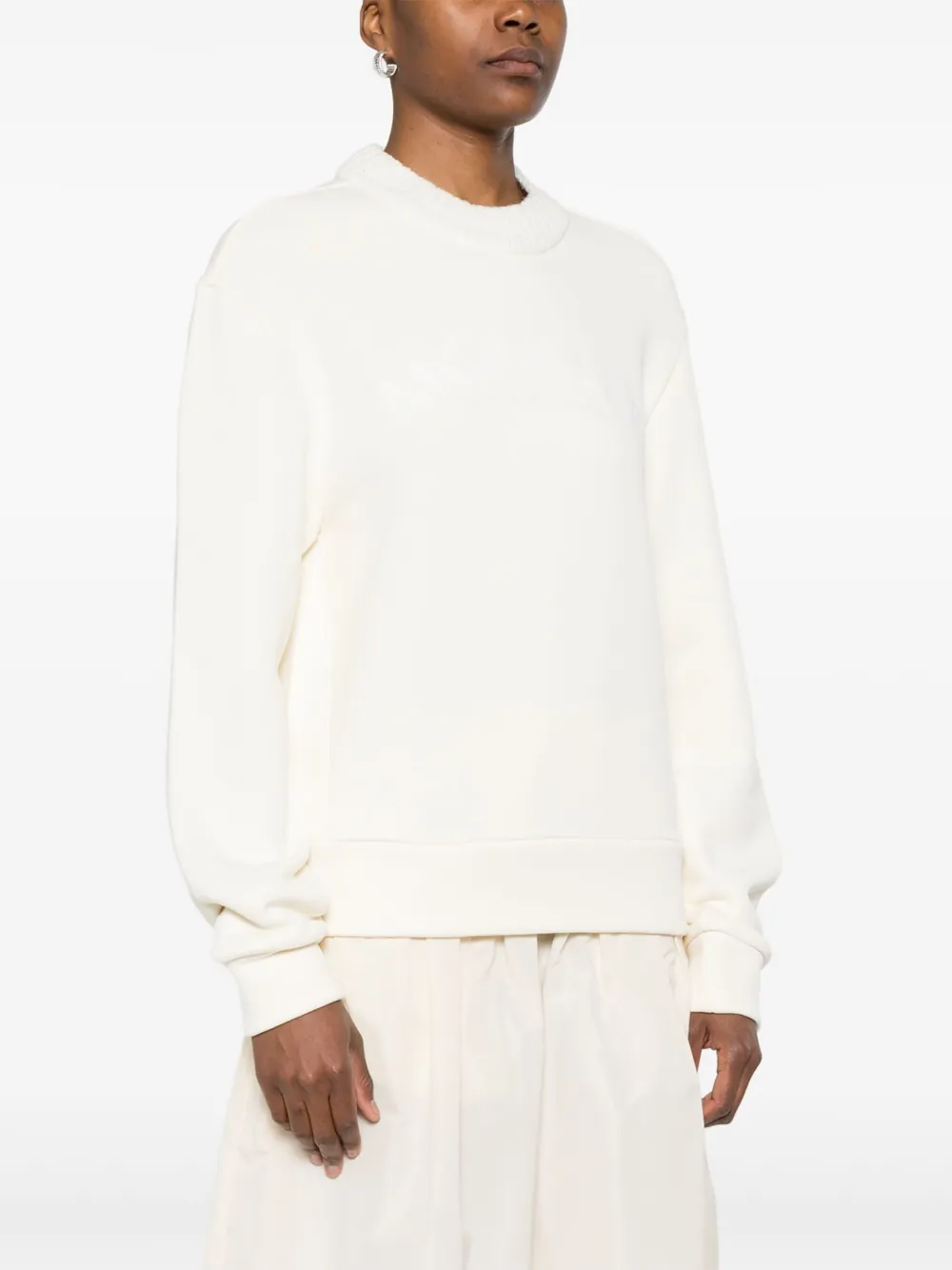 Moncler Sweatshirt Weiß Damen