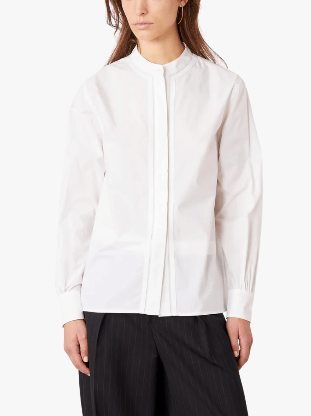 Officine Generale Lauranne Shirt Weiß Damen