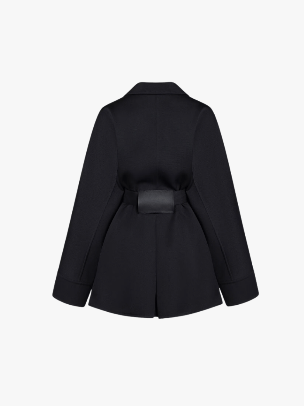 Alaïa Gewickelte Wolljacke Schwarz Damen