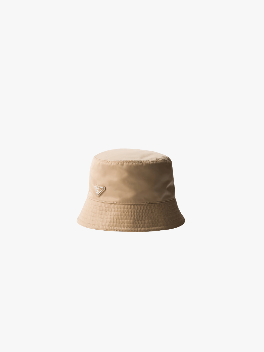 Prada Fischerhut aus Re-Nylon Kamelbraun Herren