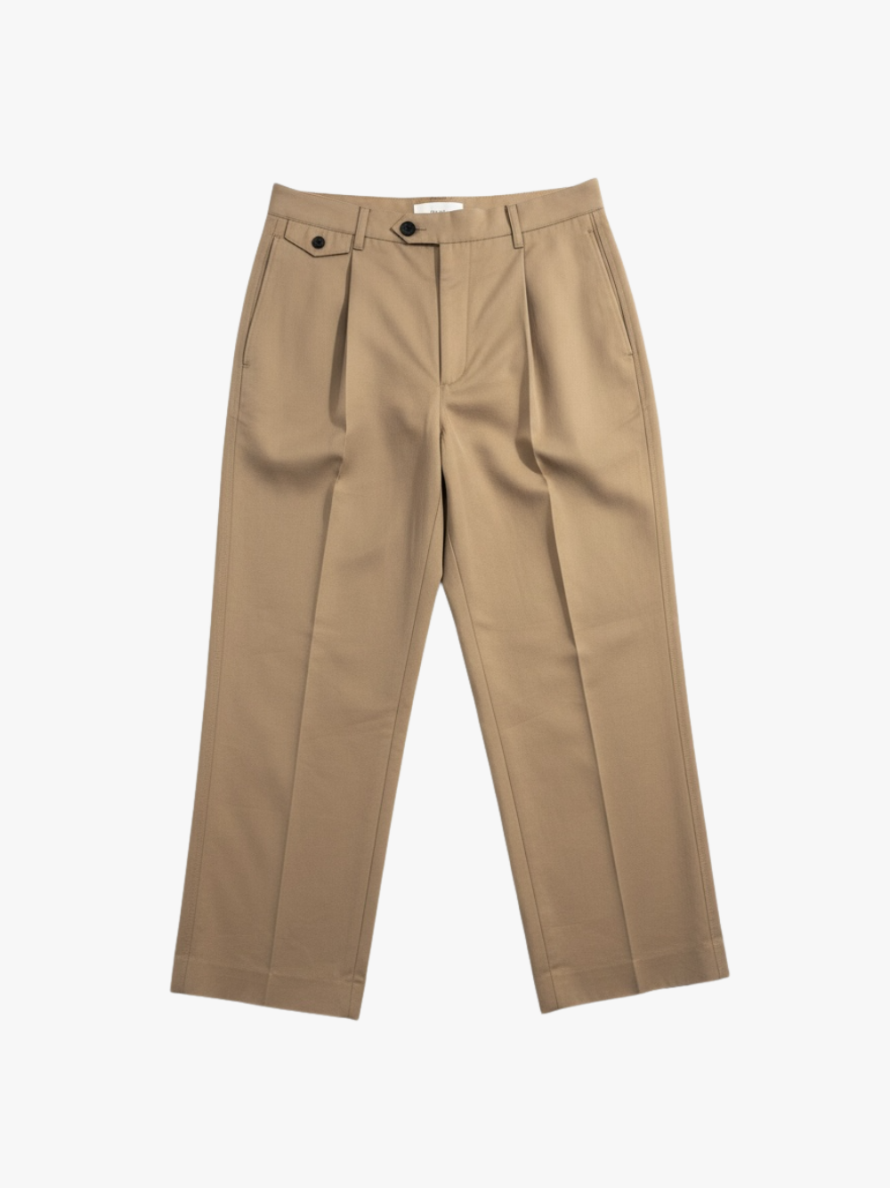 Dunst Hose mit Falten Braun Herren