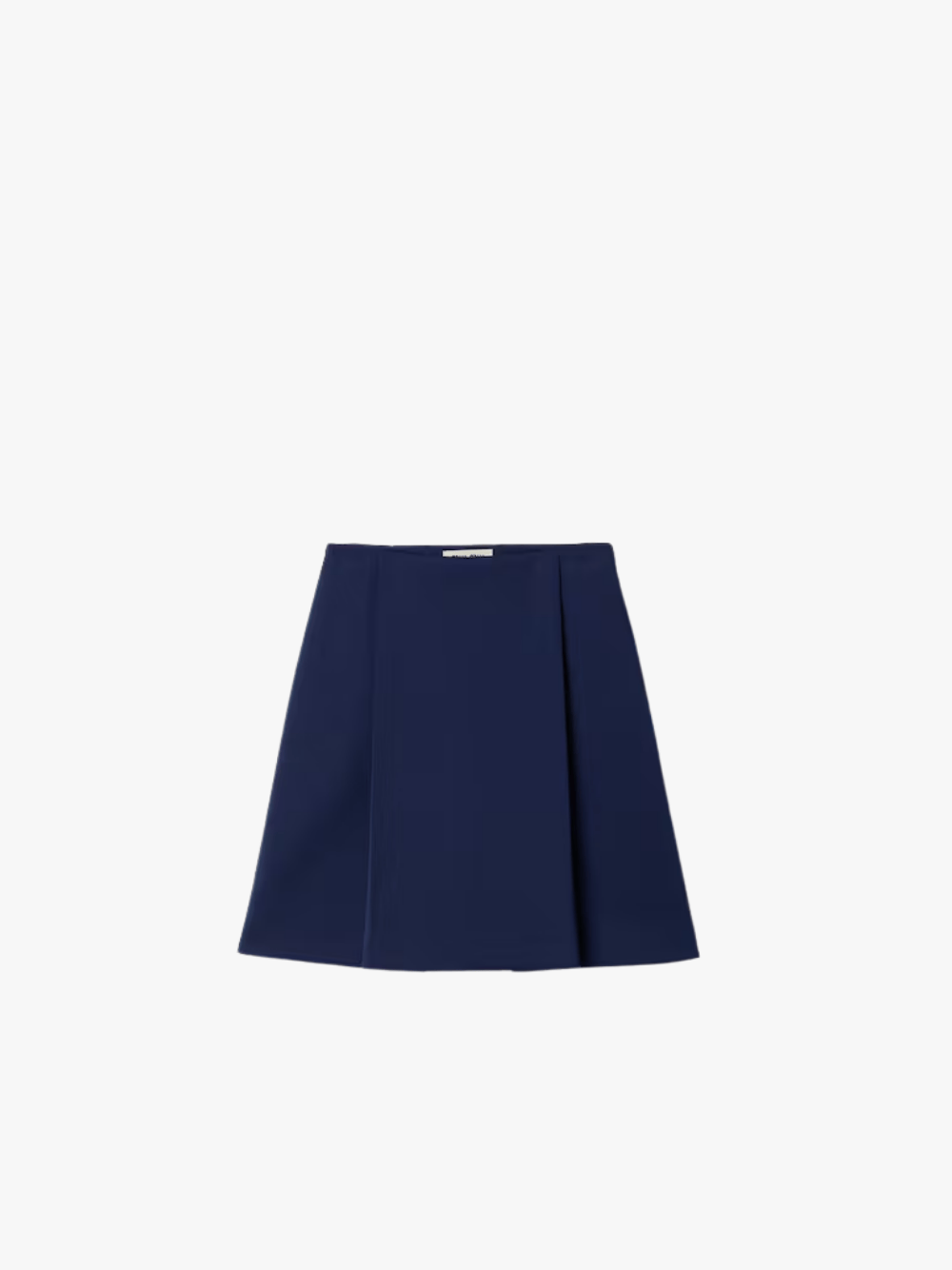 Miu Miu Rock aus Funktions-Jersey Ostseeblau Damen Rock