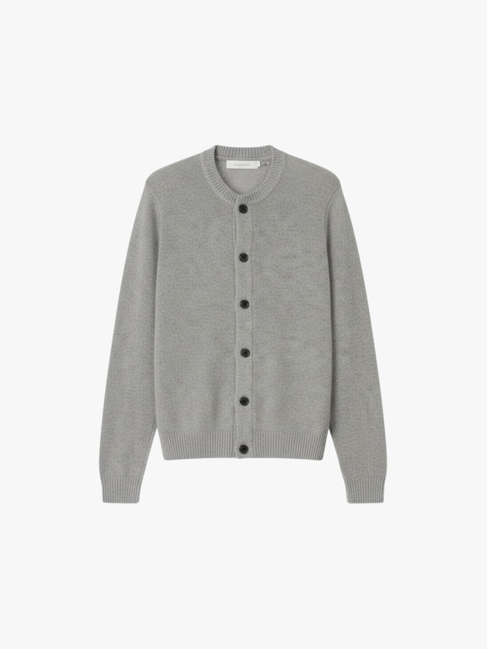 Iris von Arnim Waltan Strickjacke aus Kaschmir Platingrau Herren