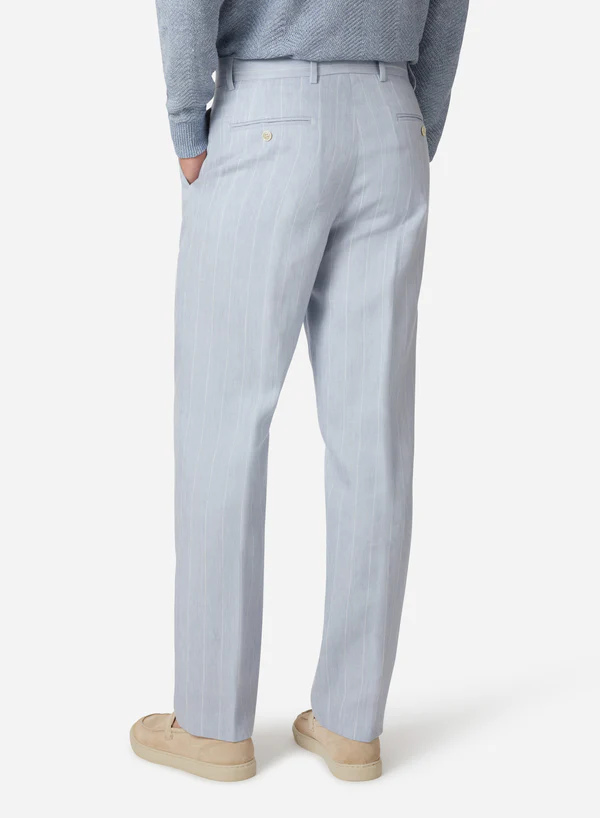 Brett Johnson Linen Single Pleat Pant Herrenhose