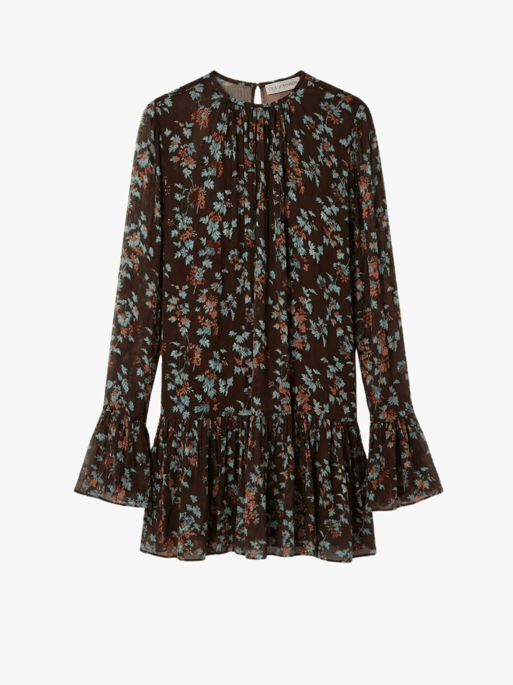 Ulla Johnson Emmeline Silk Mini Dress Nightshade Damen