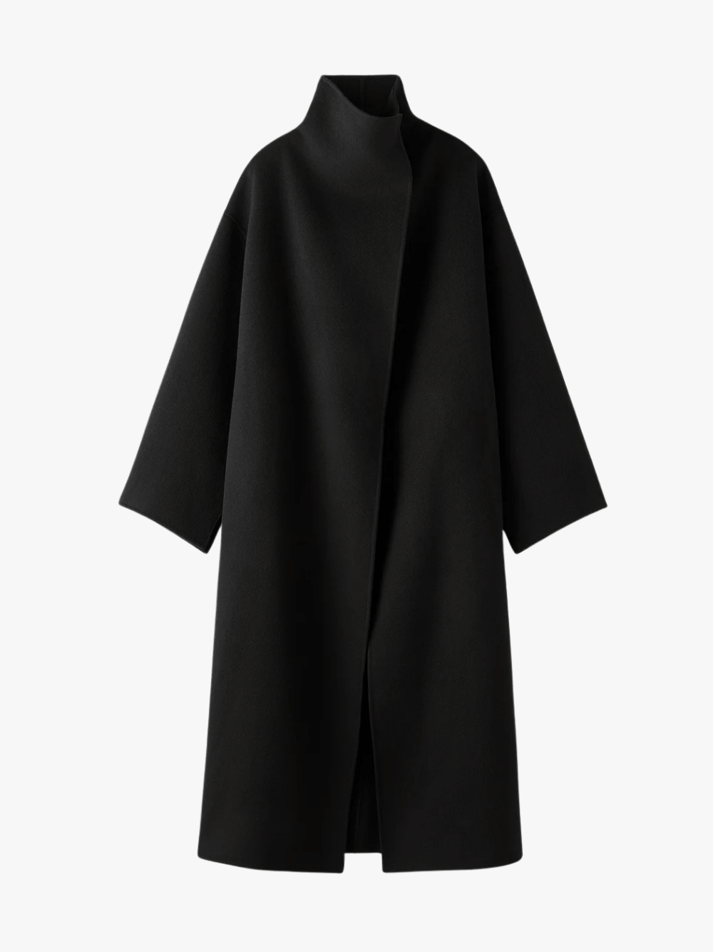 ALMADA LABEL Kaity Doublé-Mantel Schwarz Damen
