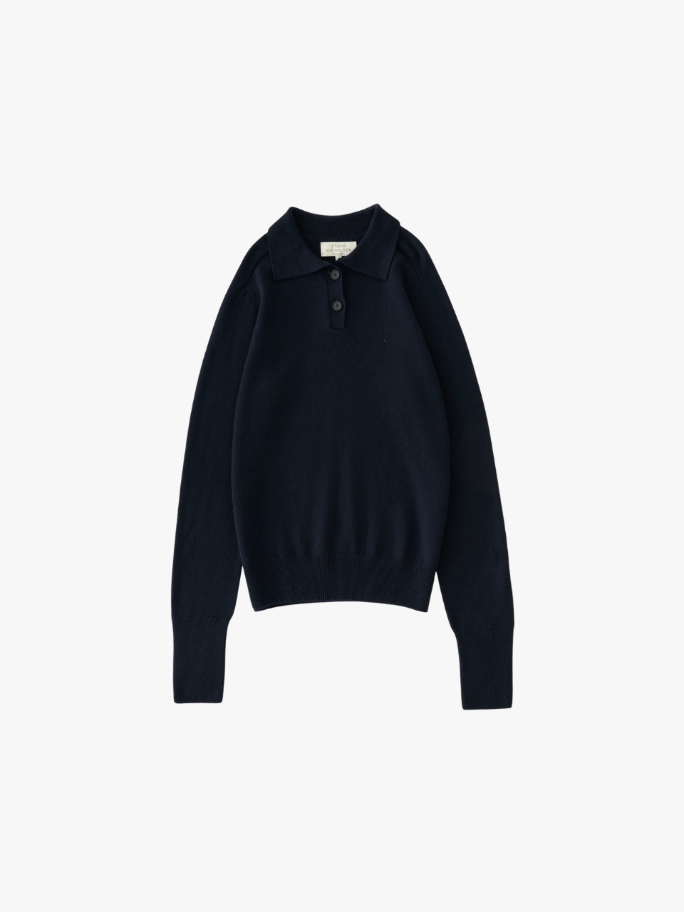 Studio Nicholson Sark Knit Navy Blue Men's Studio Nicholson Sark Knit Navy Blue Men's