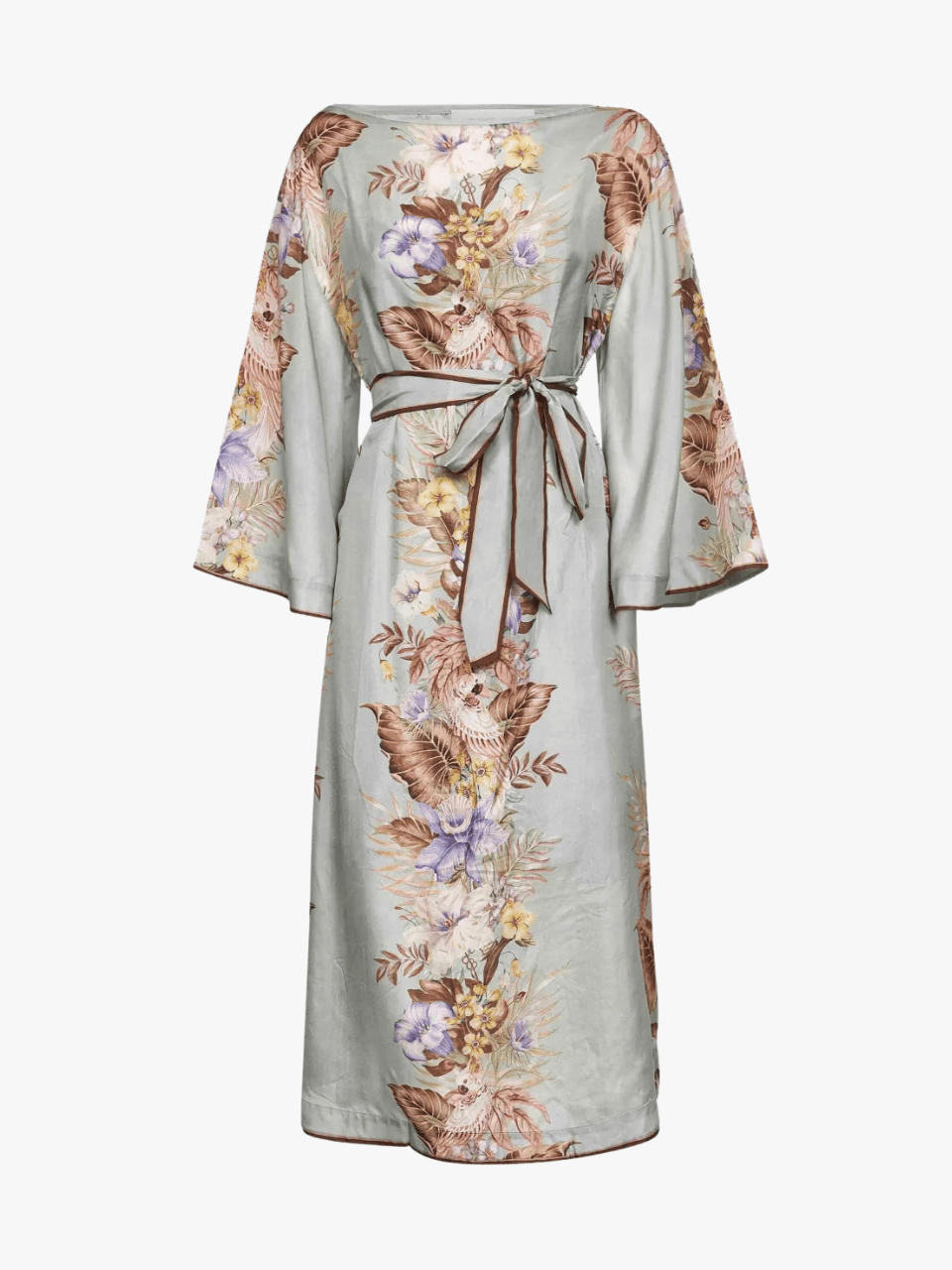 Zimmermann Coco tunic midi dress colorful women Zimmermann Coco tunic midi dress colorful women