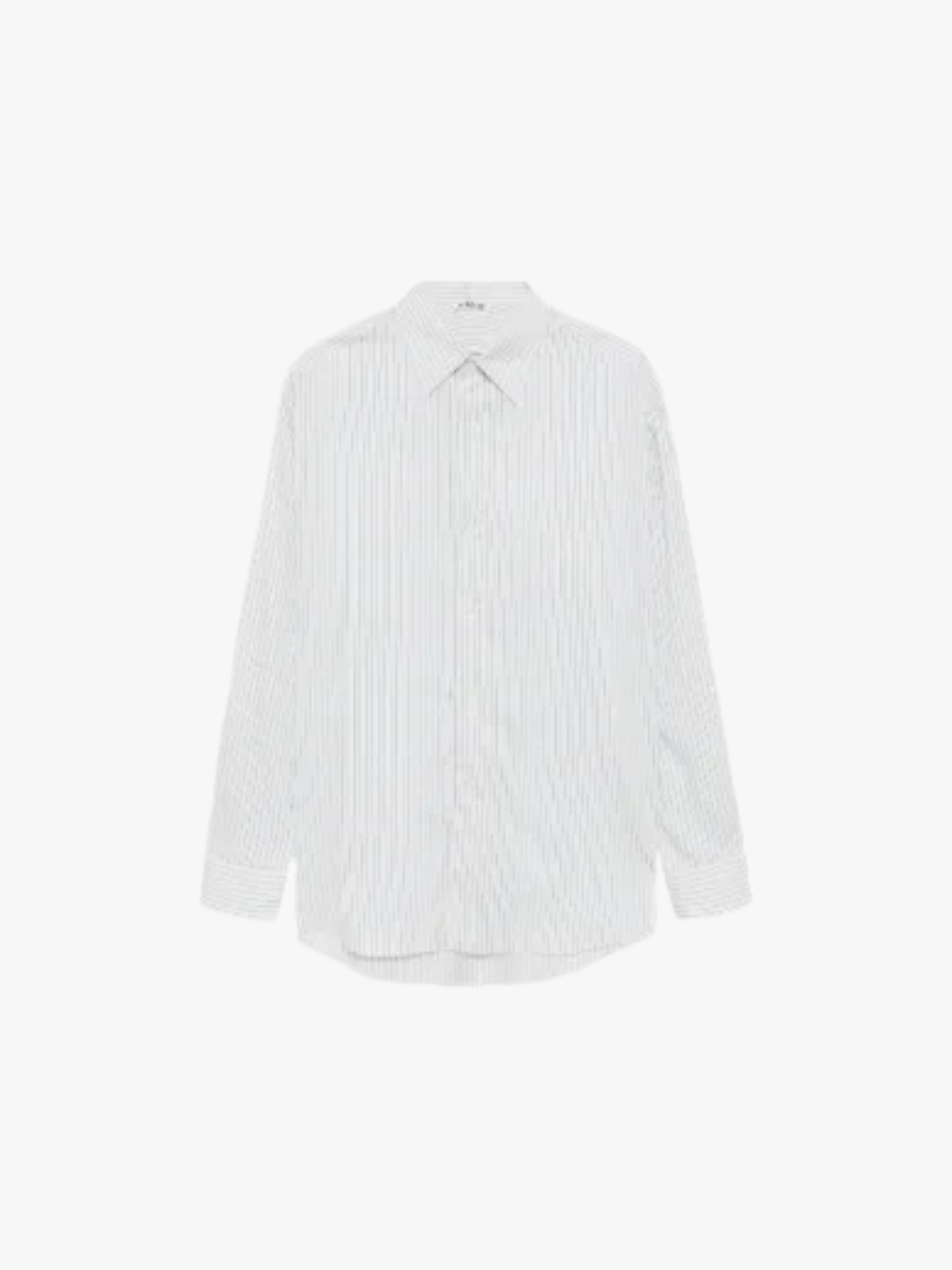 Auralee Gestreiftes Hemd Weiß/Schwarz Herren Auralee Gestreiftes Hemd Weiß/Schwarz Herren