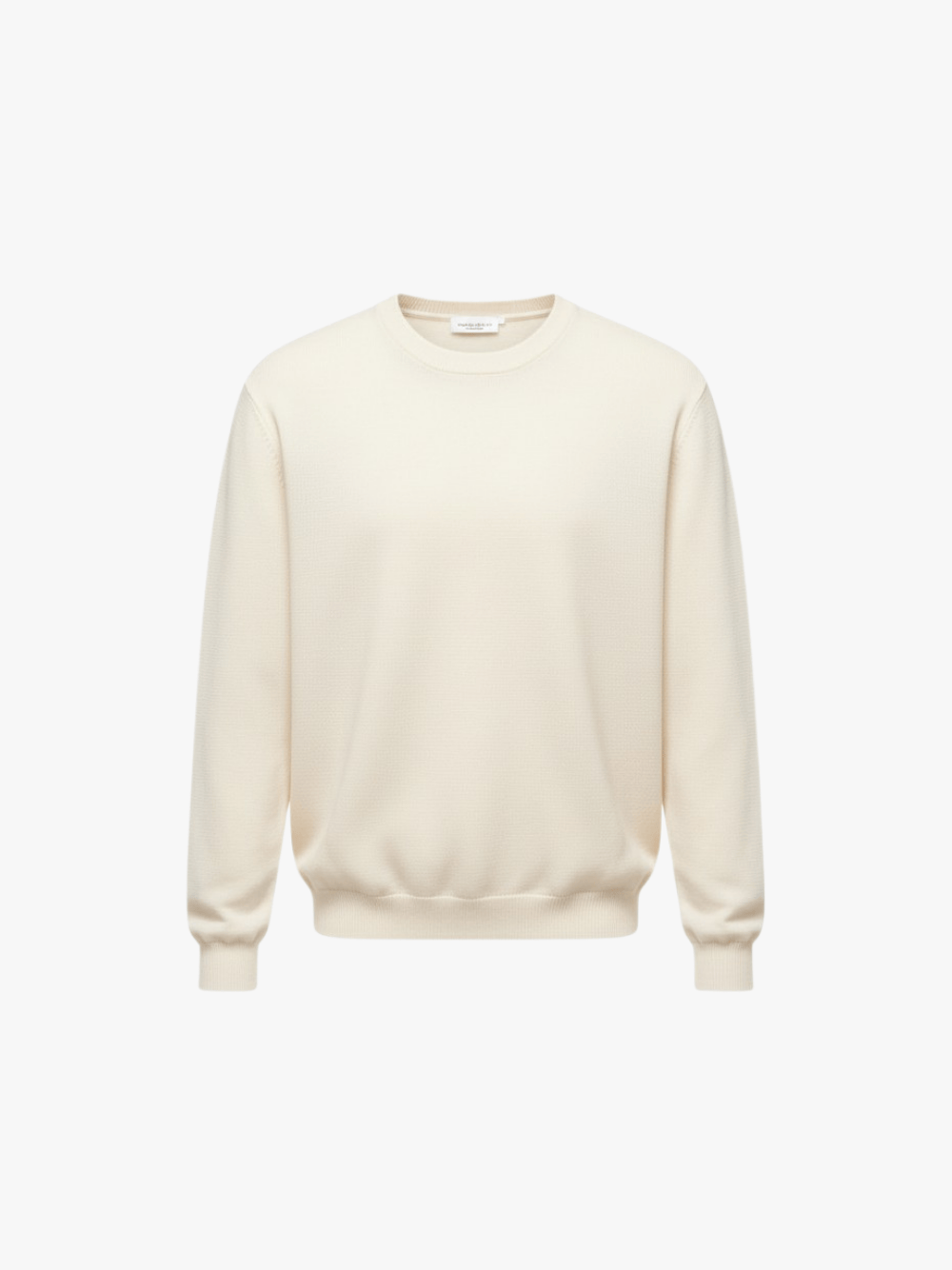 Roberto Collina Baumwolle Sweater Weiß Herren