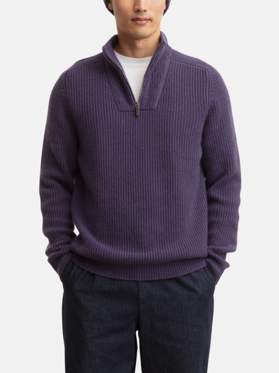 Iris Van Arnim Sweater Amarillo Purple Men