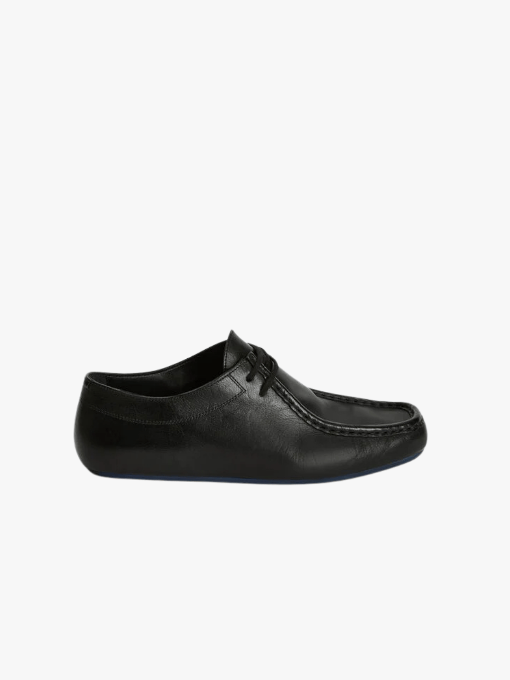 Jil Sander Hood Lace-Up Shoes Black Mens