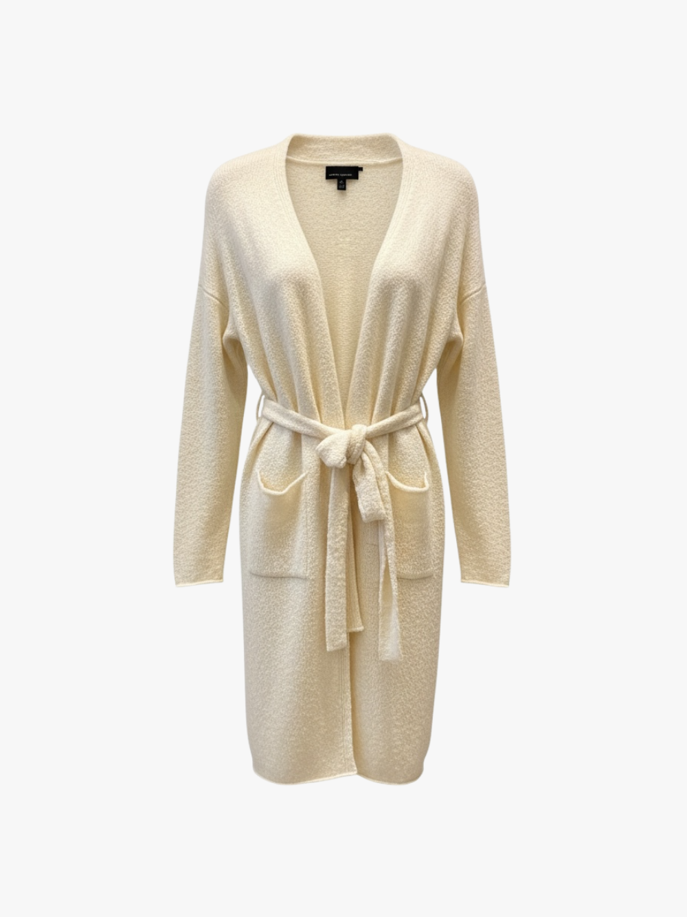 Roberto Collina lange Strickjacke Weiß Damen