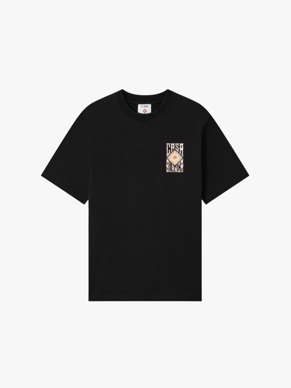 Casablanca T shirt Schwarz Hermons Mirage Herren