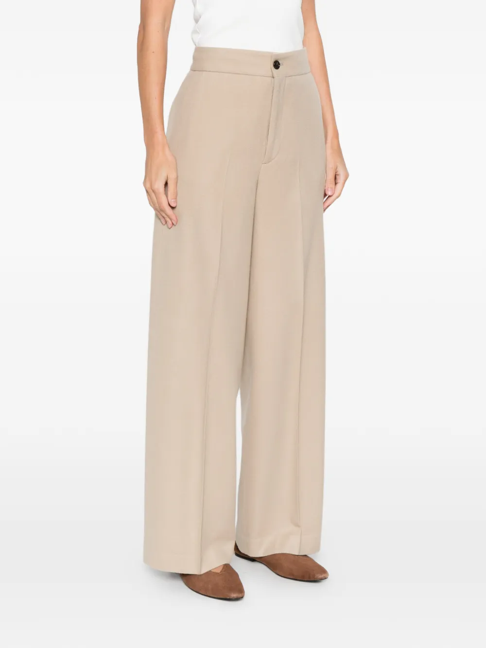 Cellar Door Aida Hose mit Knopfverschluss Beige Damen