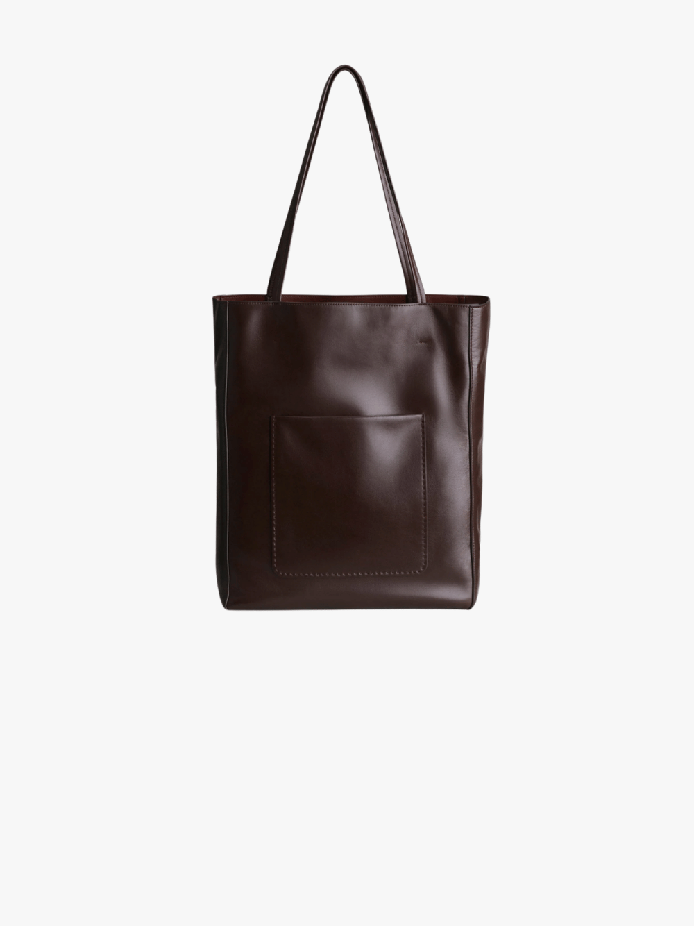 Phoebe Philo Paper Tote Chocolate Brown Women