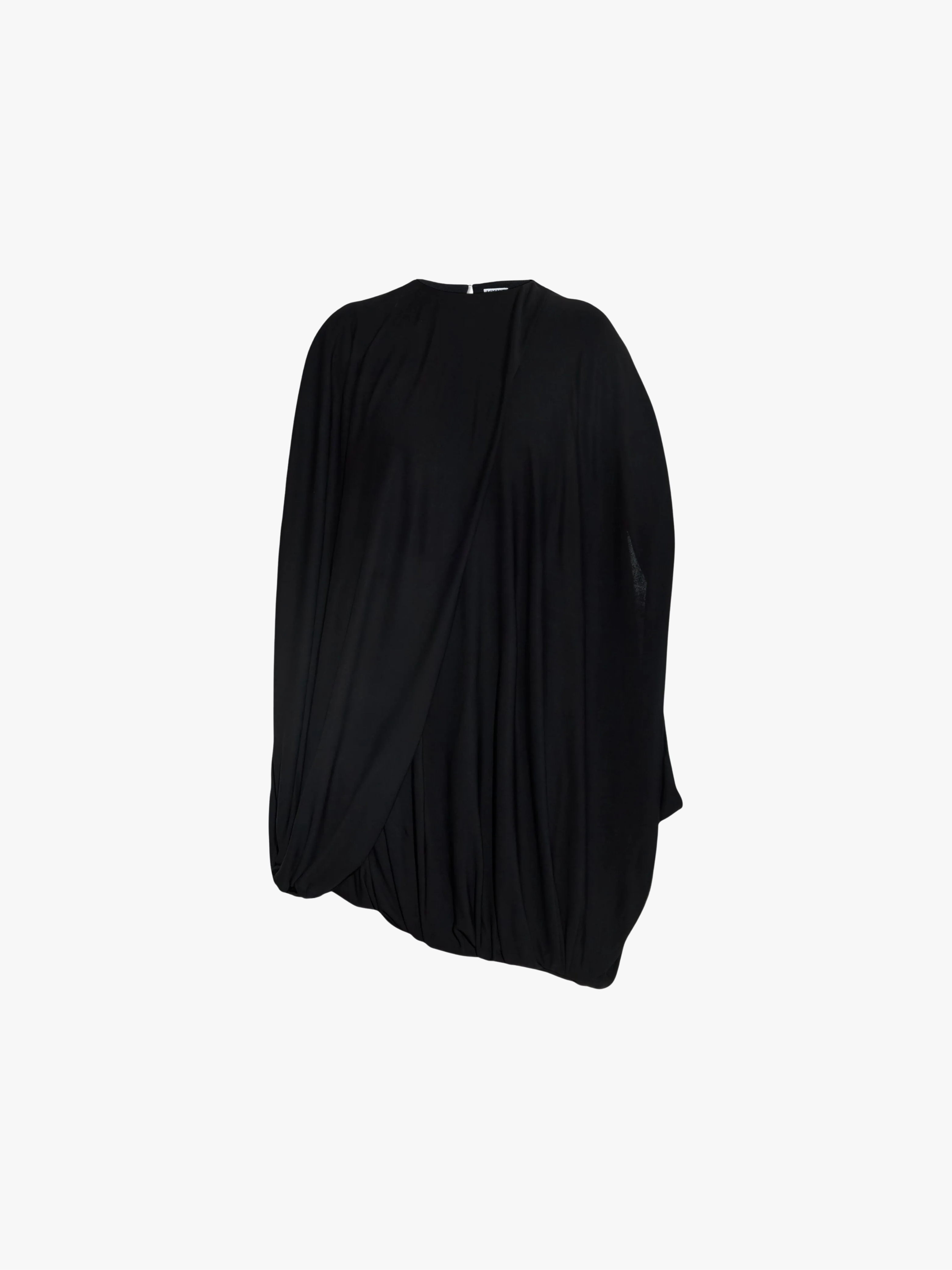 Loewe Drapiertes Bubble Minikleid Schwarz Damen