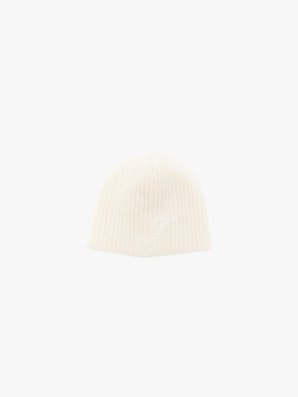 Jacquemus Gerippte Beanie Off-White Herren