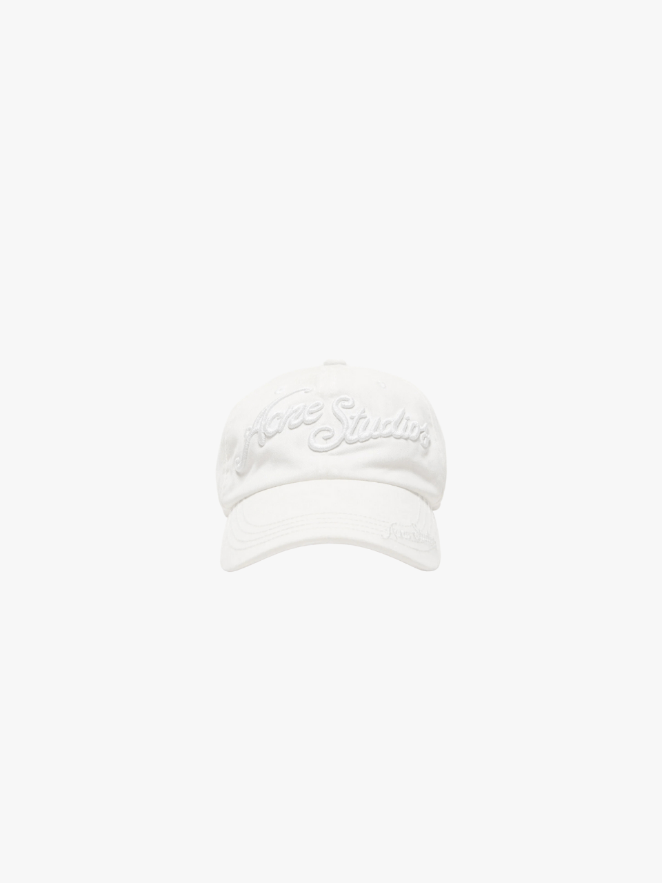 Acne Studios Logo Cap White Men