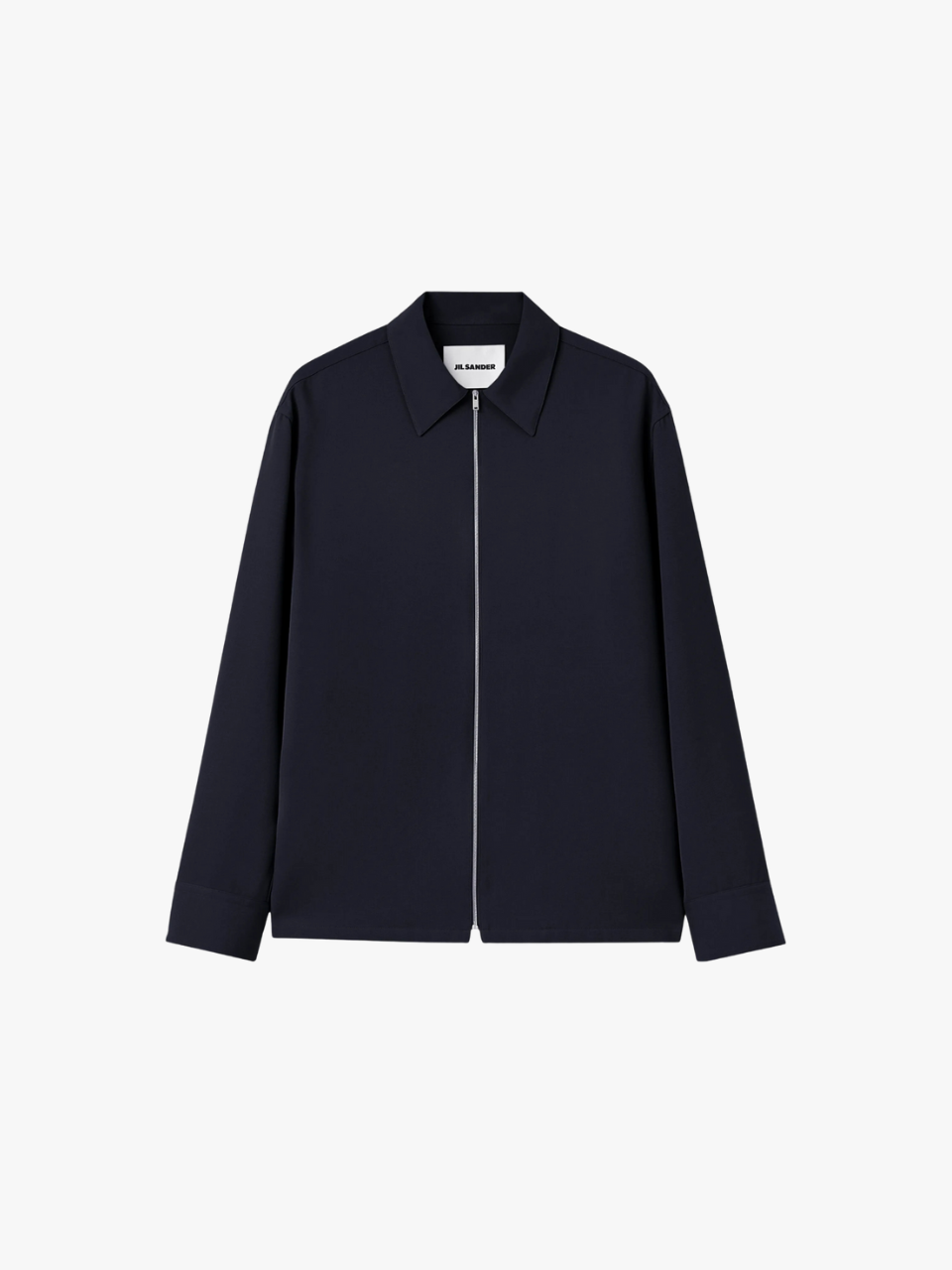 Jil Sander Jacke mit Reißverschluss Blau Herren Jil Sander Jacke mit Reißverschluss Blau Herren