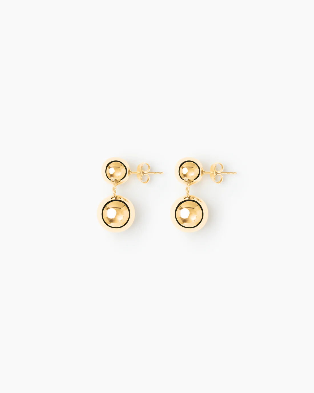 The Caroline Earrings Gold Woman The Caroline Earrings Gold Woman