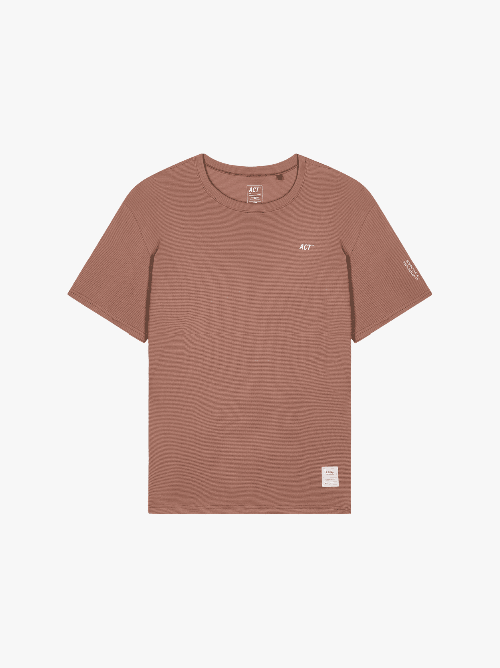ACT Running BioPerf Short Tee T-Shirt Terracotta Herren