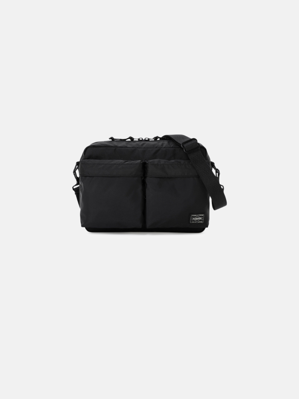 Porter‑Yoshida & Co. Force Shoulder Bag (S) Schwarz Herren