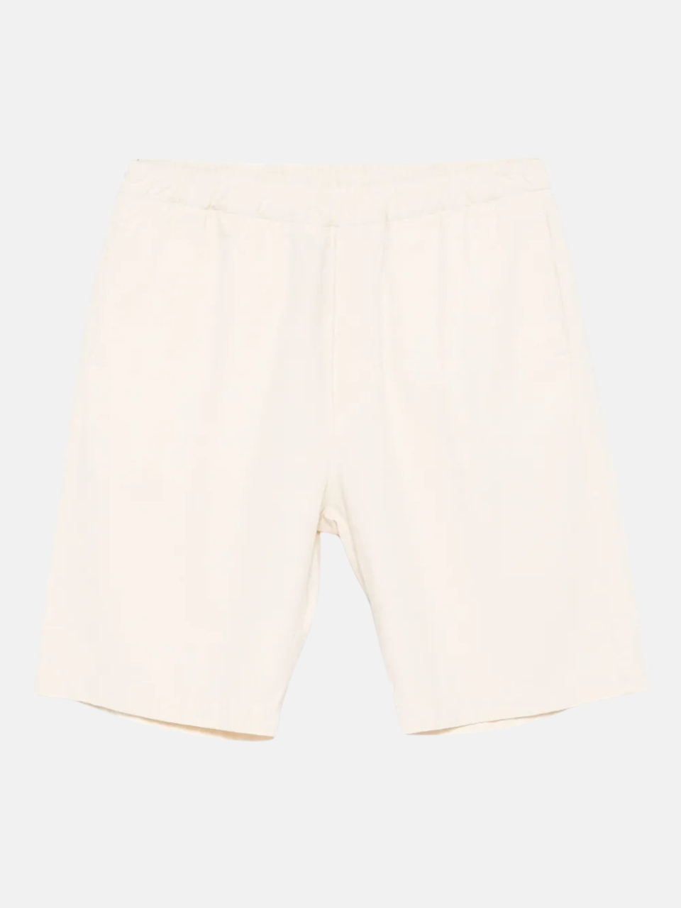 Barena shorts with elasticated waistband ivory men's