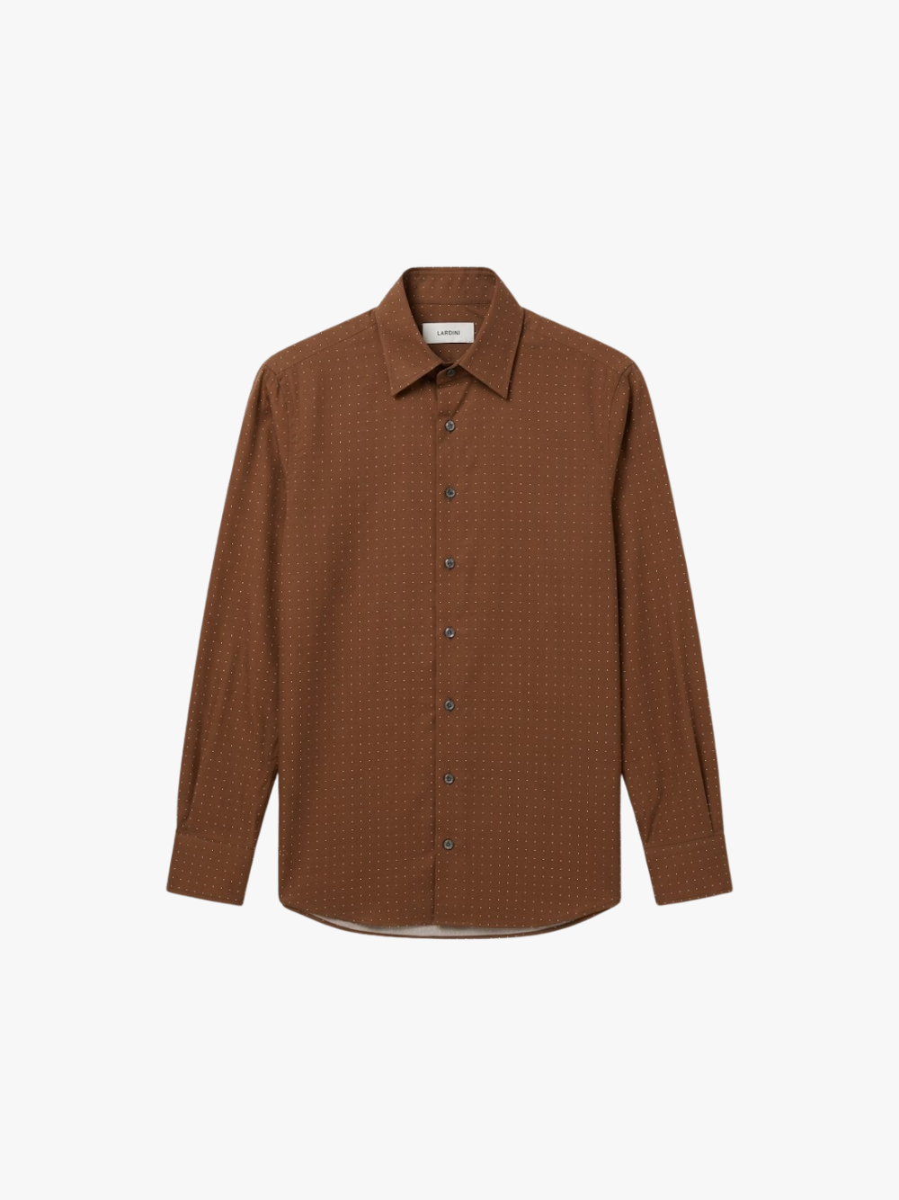 Lardini Hemd Braun Herren