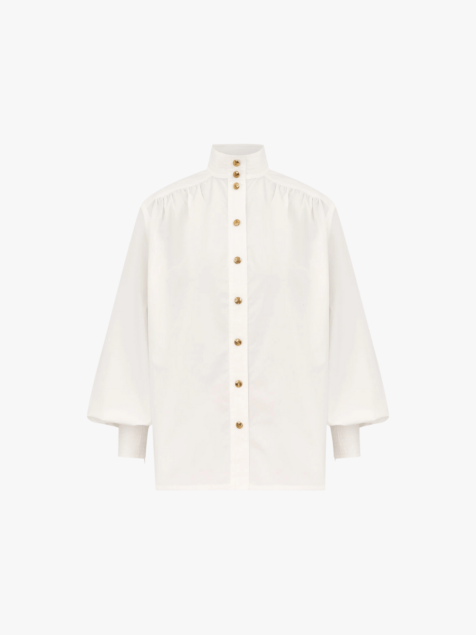 Zimmermann Utility Billow Blouse Ivory Damen