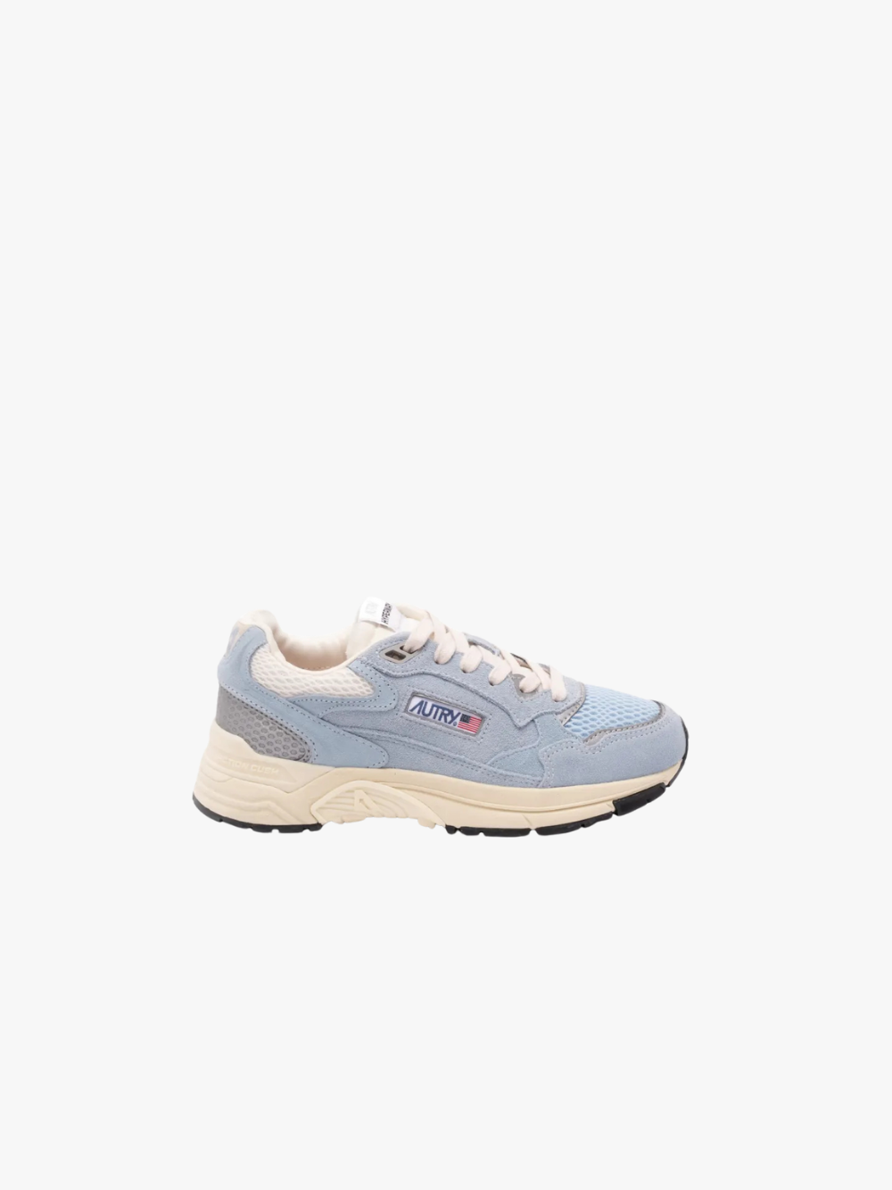 Autry Bos Taurus Sneakers with Inserts Light Blue Women