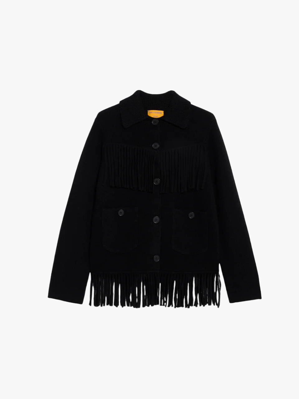 Guest In Residence Western-Fransenjacke Schwarz Damen
