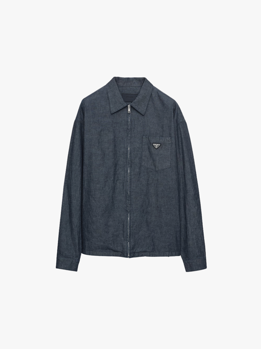 Prada Chambray Shirt Blue Men