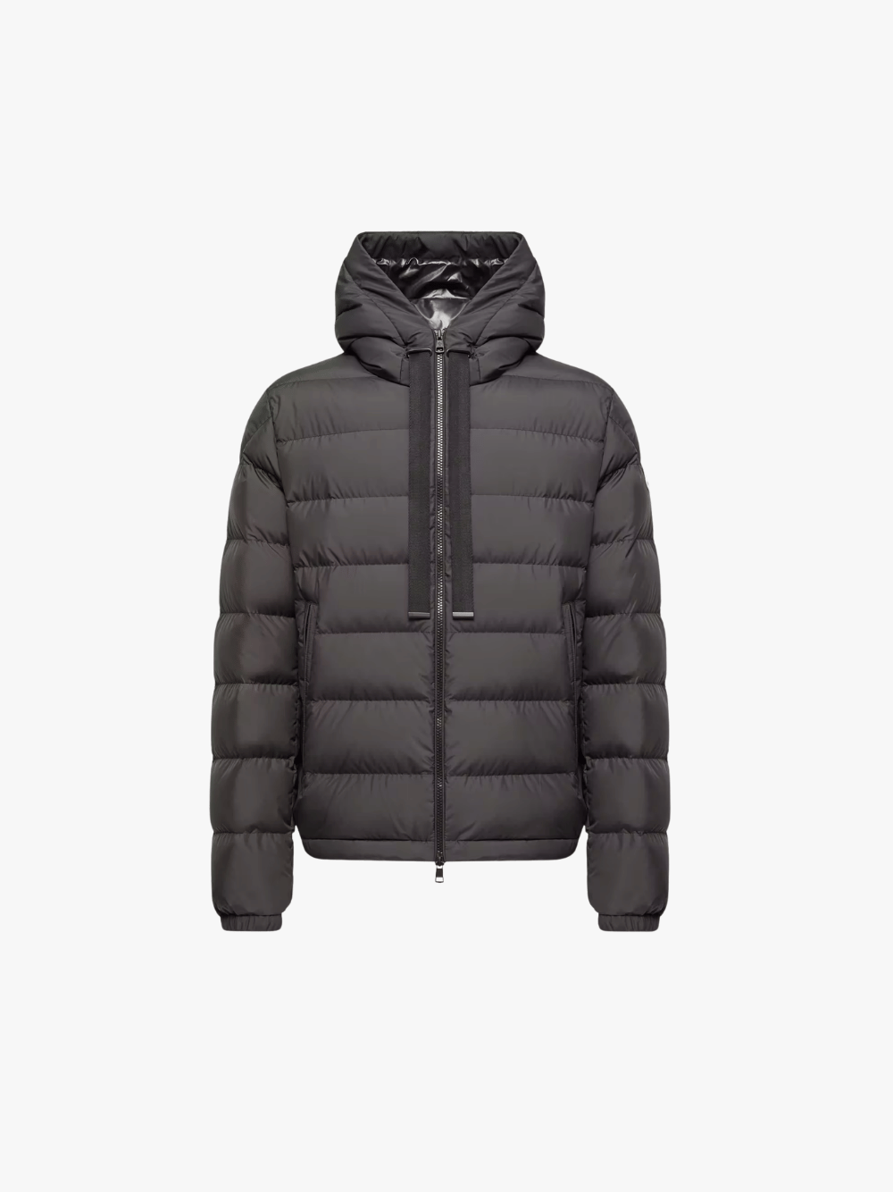 Moncler Zeflor Hooded Down Jacket Black Men's