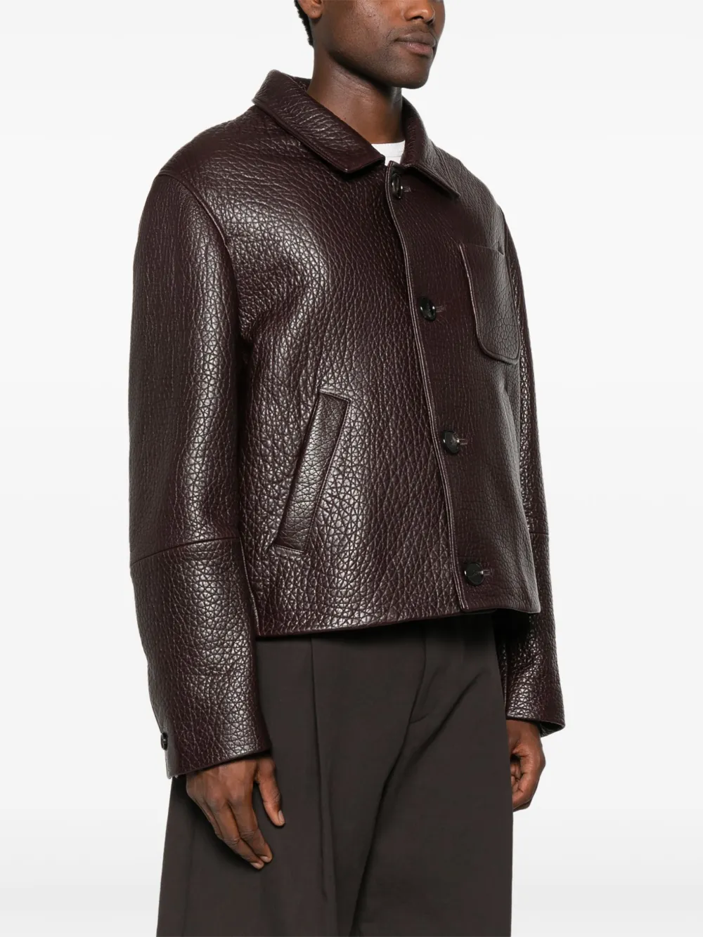 Jacke Leder