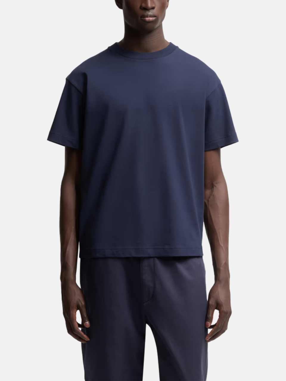 Moncler x Gilga Farm by Donald Glover Cotton T-Shirt Blue Men