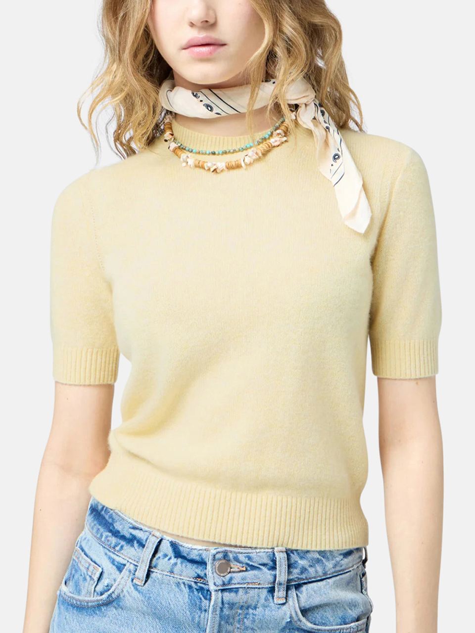 Guest in Residence SWEATER TEE Butter Damen