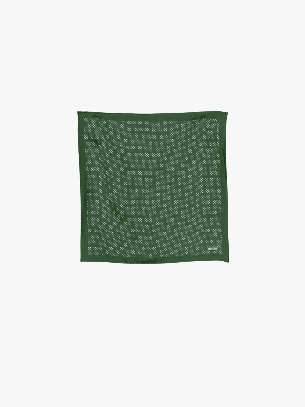 TOM FORD Einstecktuch mit Polka Dots Grün Herren