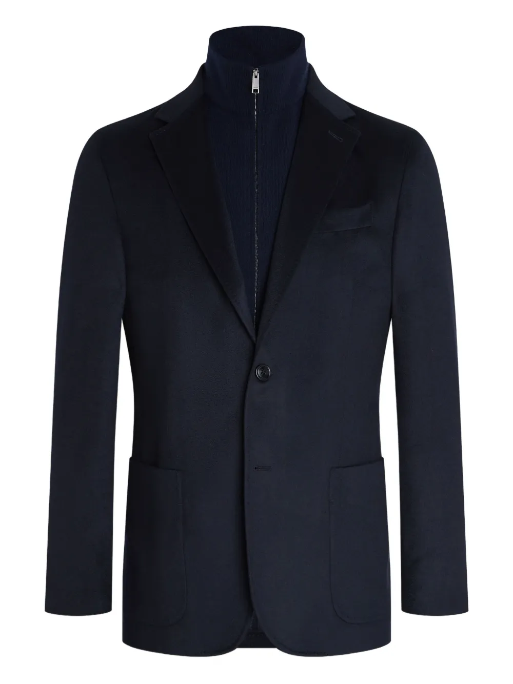 Zegna Oasi Kaschmir-BlazerBlau Herren