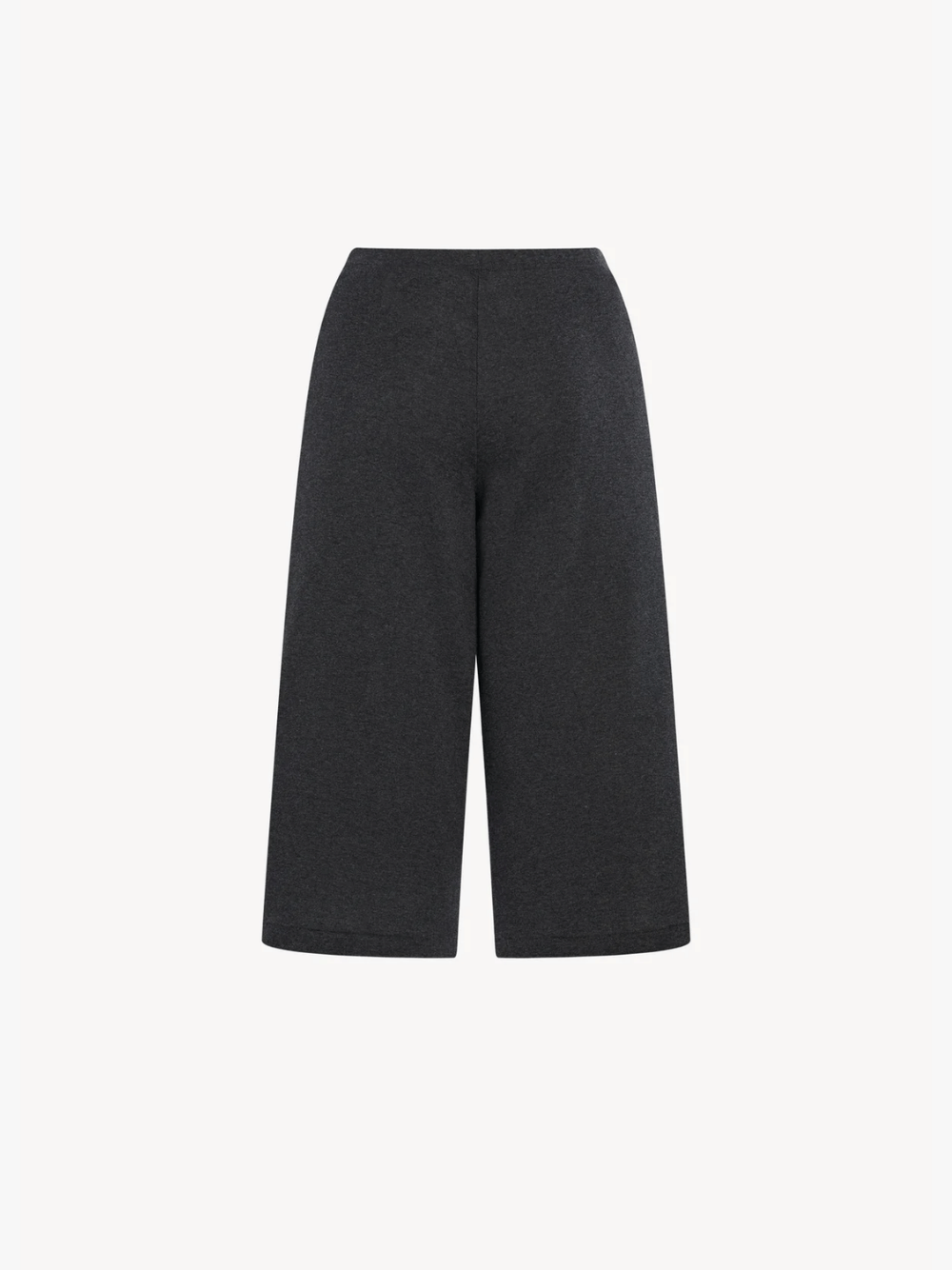 The Row Dusk Pant Charcoal Melange Damen Jersey Culotte Damen