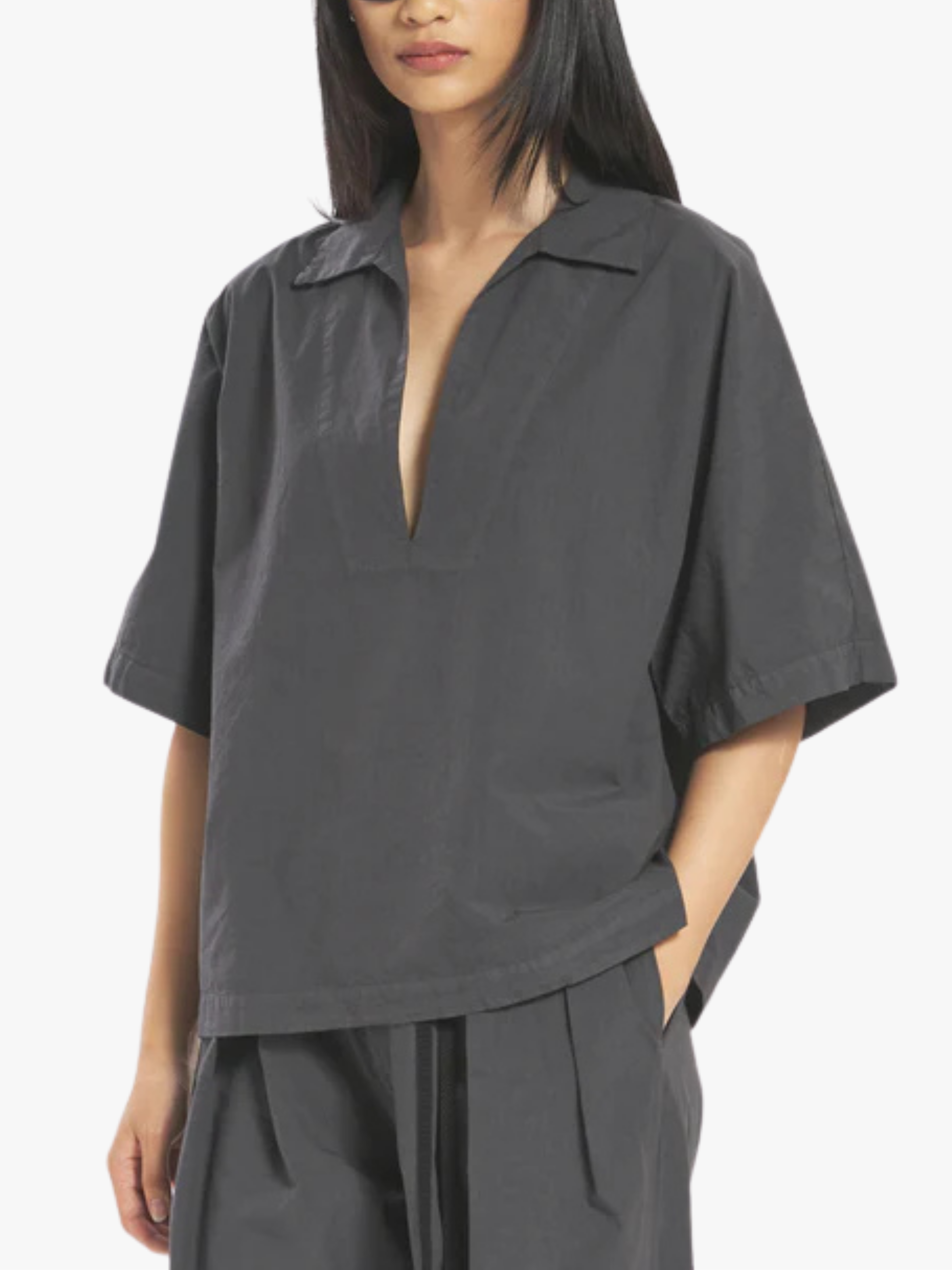 Barena Venezia Clizia Tendon Bronzo Top Grau Damen