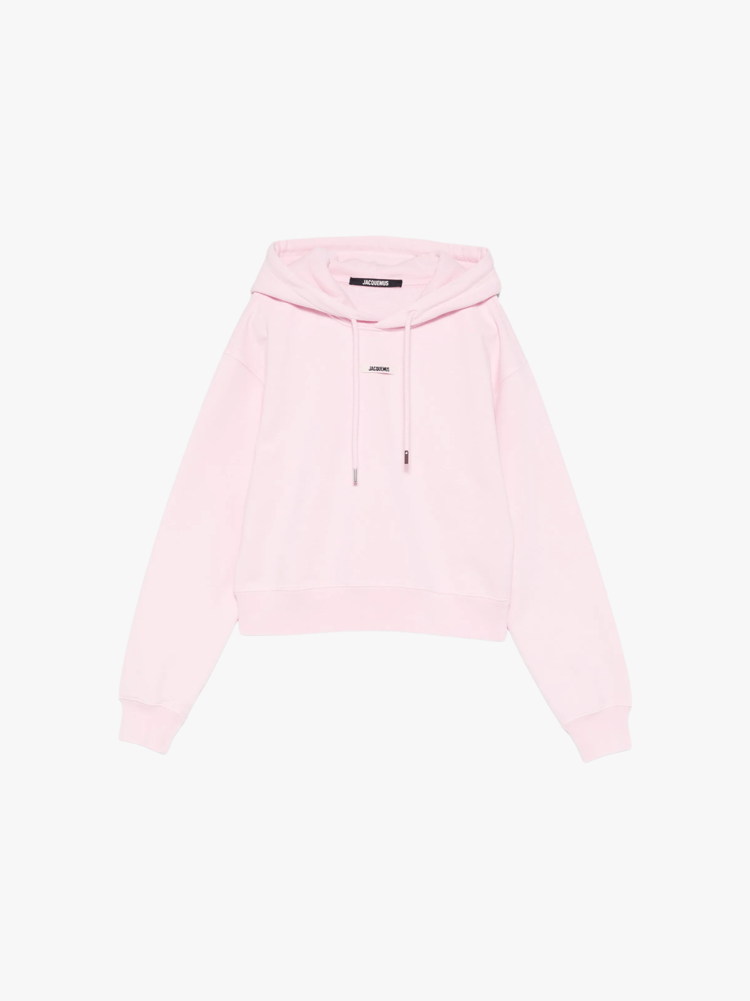 Jacquemus Hoodie mit Logo Patch Pink Damen