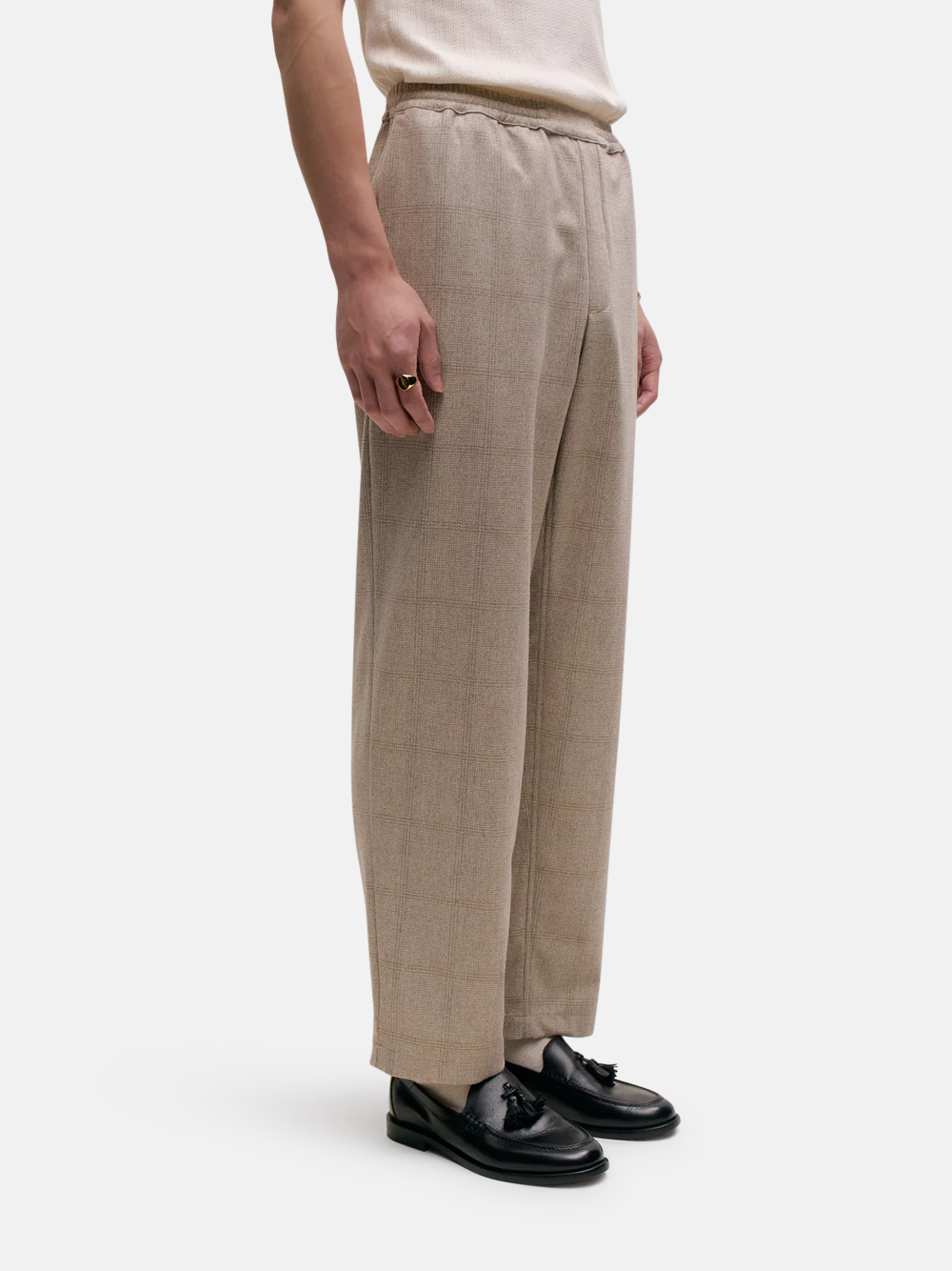 A Kind of Guise Banasa Hose Nutmeg Check Herren