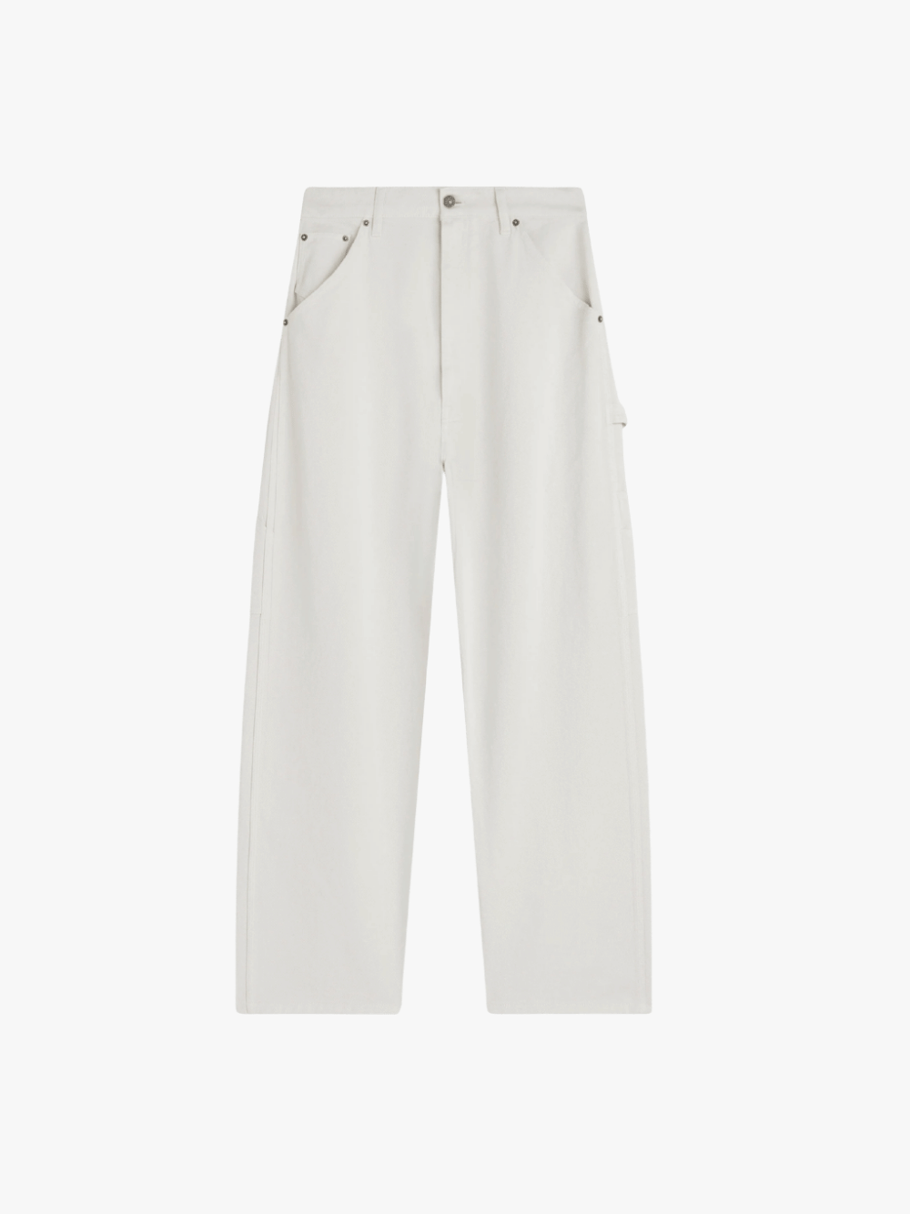 Phoebe Philo Utility Carpenter Jeans Chalk White Women